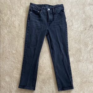 Ralph Lauren Washed Black Ankle Jeans